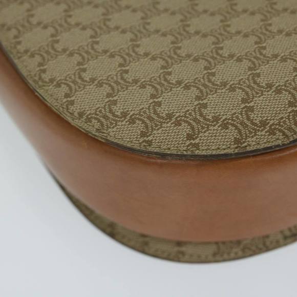 CELINE Macadam Canvas Hand Bag Beige Auth bs11411 - Picture 16 of 16